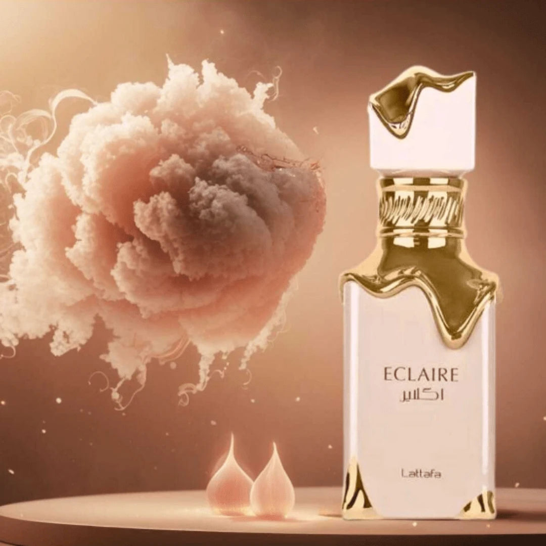 Lattafa Eclaire Pistache – Gourmand, Nutty, Creamy, Musky – Eau De Parfum Spray Long-Lasting Fragrance For Women, 3.4 Ounce