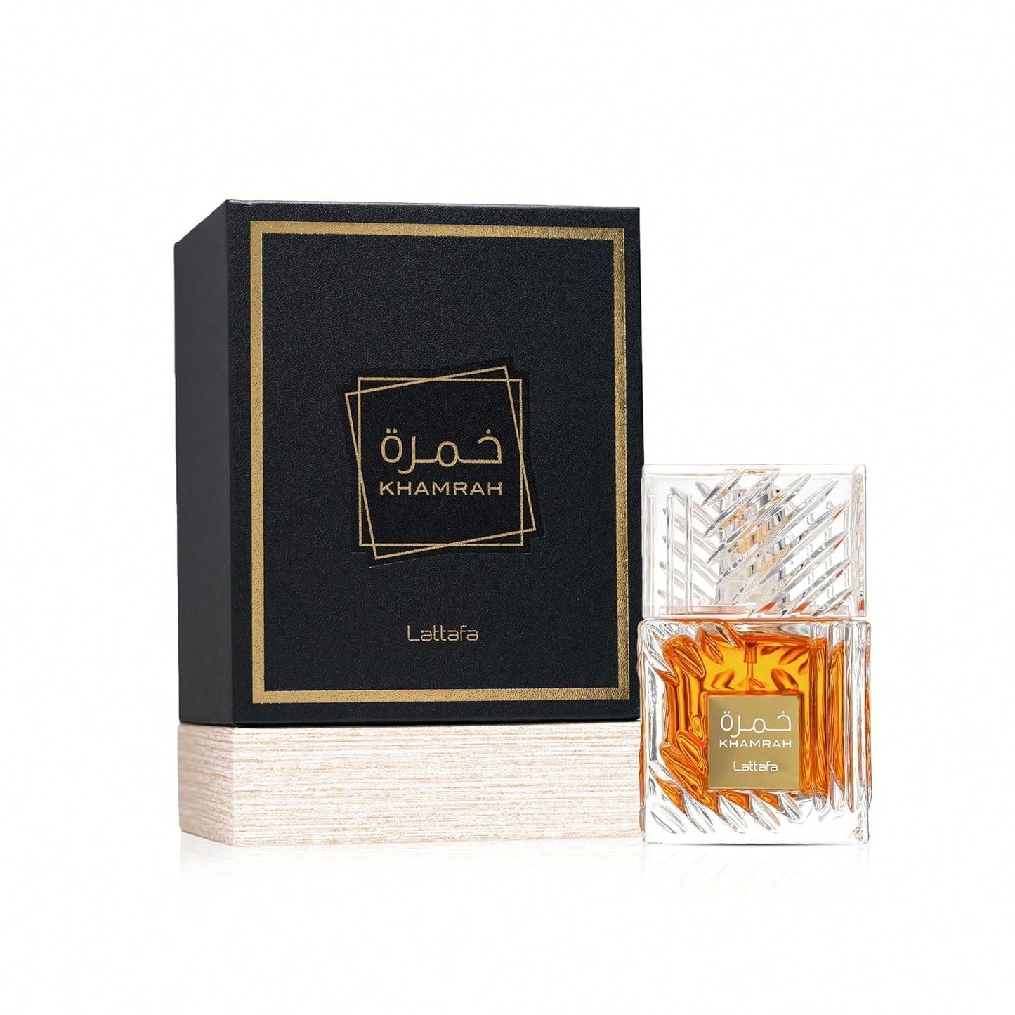 Lattafa Khamrah For Unisex Eau De Parfum Spray, 3.4 Ounce / 100 Ml Ideal For Dates, Office & Holiday Gift