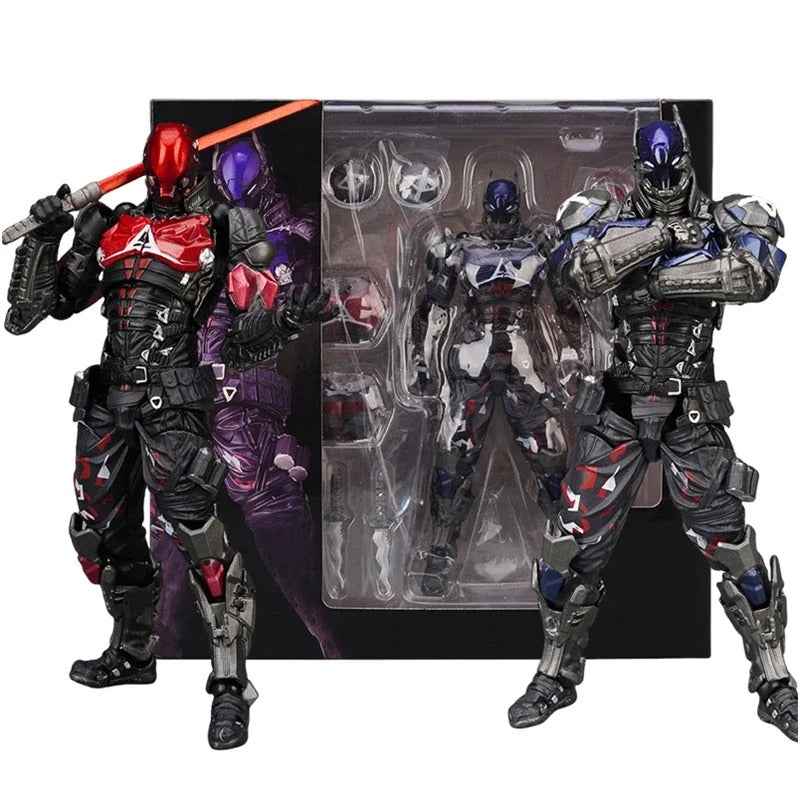AMAZING YAMAGUCHI Arkham Knight Batman Red Hood Robin Jason Todd Figuarts Game Model Toy Collection Kids Gift