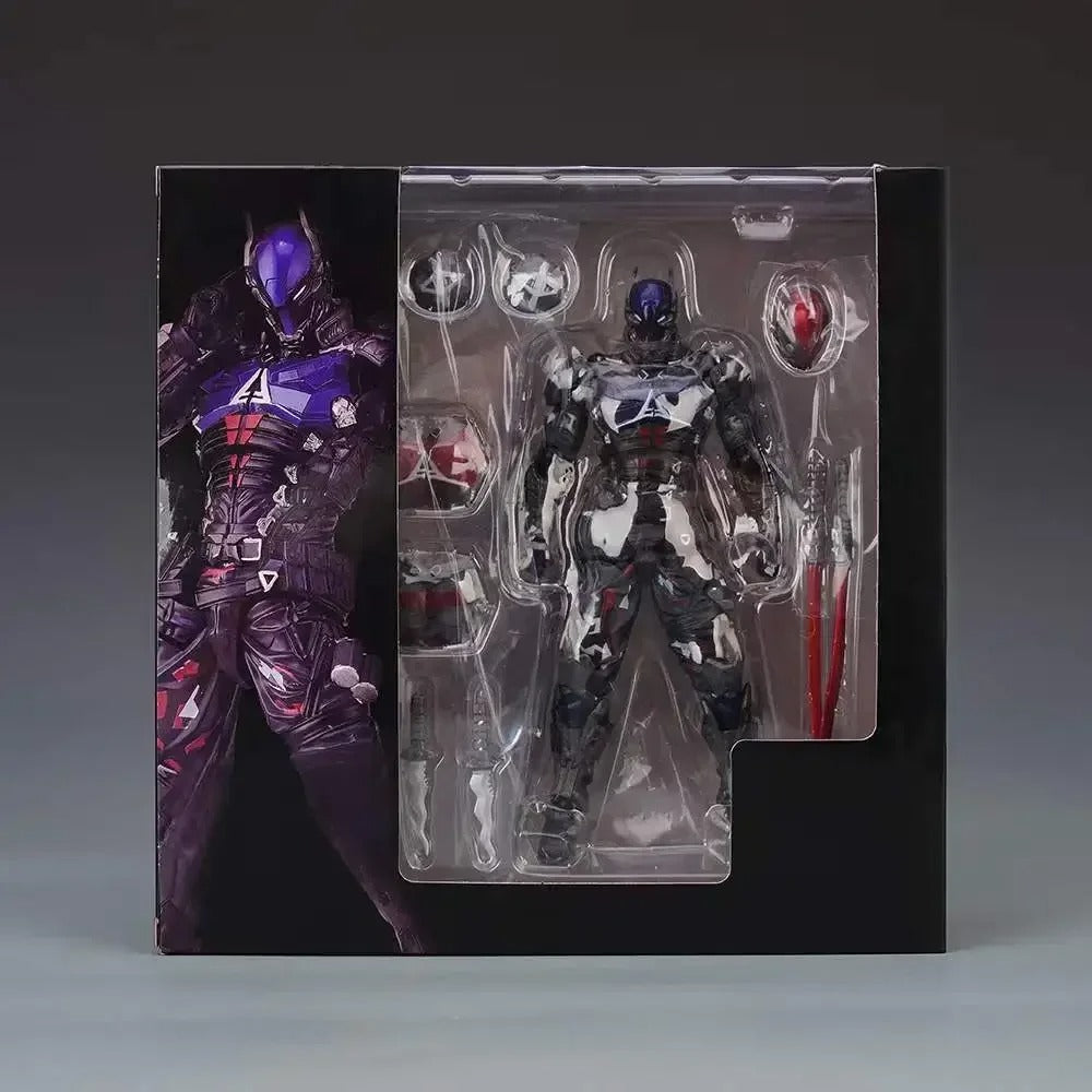 AMAZING YAMAGUCHI Arkham Knight Batman Red Hood Robin Jason Todd Figuarts Game Model Toy Collection Kids Gift