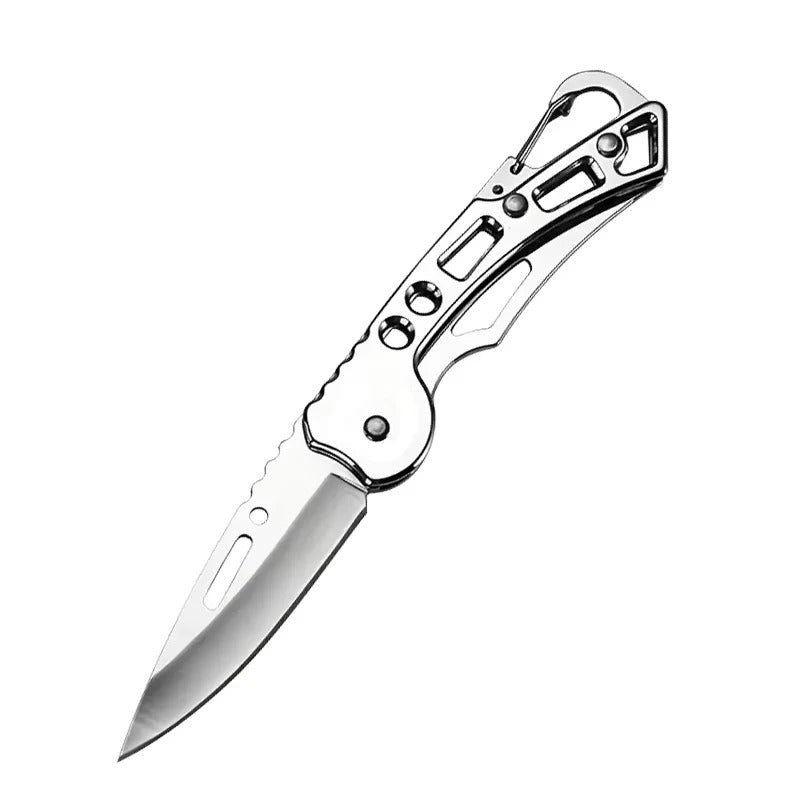 Folding Fruit Knife Stainless Steel Meat Cleaver Kitchen Knife with Non-slip Handle for Kitchen Accessories Pocket Knife