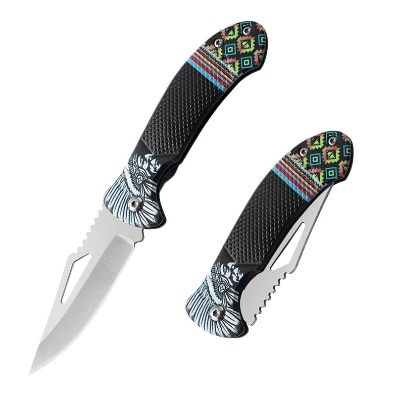 Folding Knife Cooking Kitchen Pocket Knife Stainless Steel Fruit Peeler Meat Cleaver Kitchen Accessories Vegetable Knife